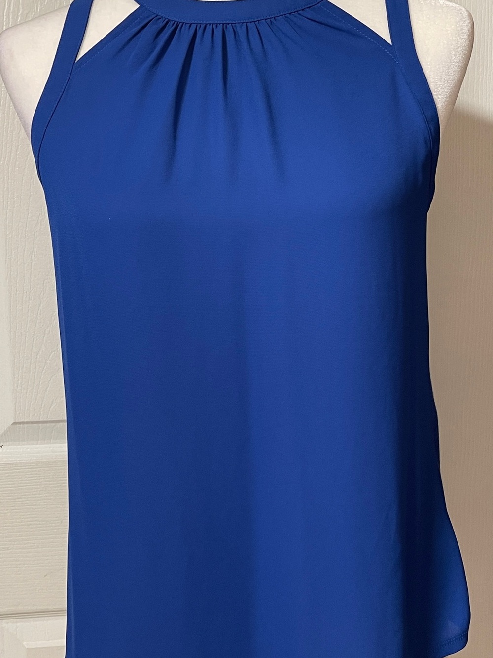 Express Cobalt Halter Camisole